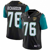 Nike Men's Jaguars 76 Will Richardson Black Alternate NFL Vapor Untouchable Limited Jersey,baseball caps,new era cap wholesale,wholesale hats